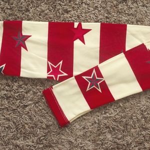 LuLaRoe Kids 4th of July Leggings
